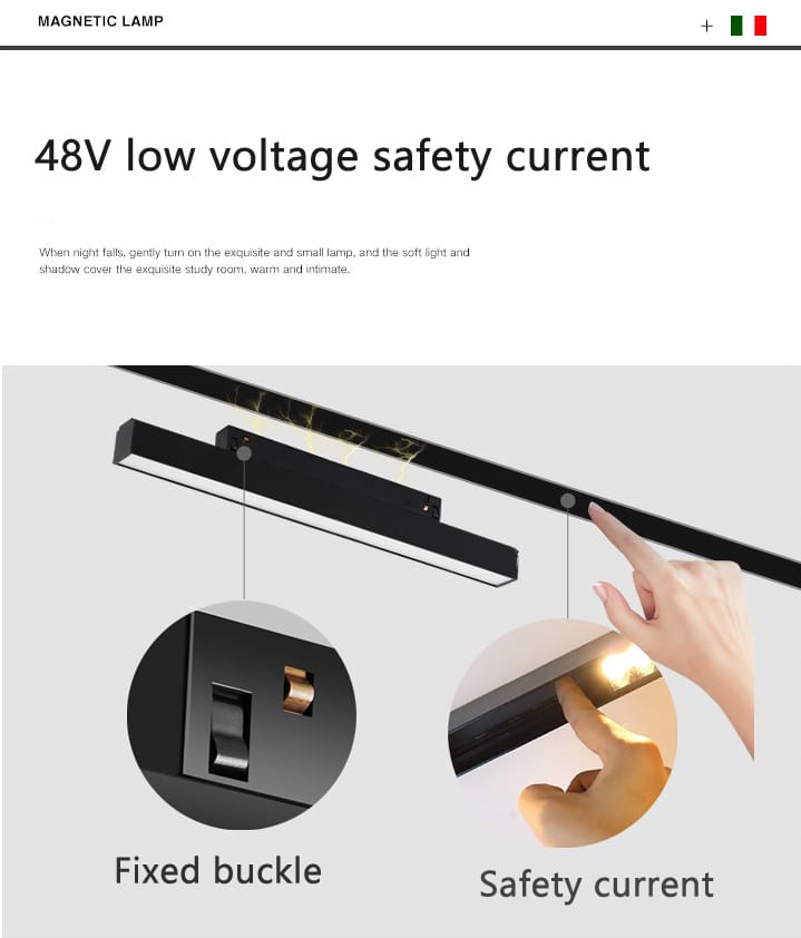 24w Magnetic SMD Linear Light