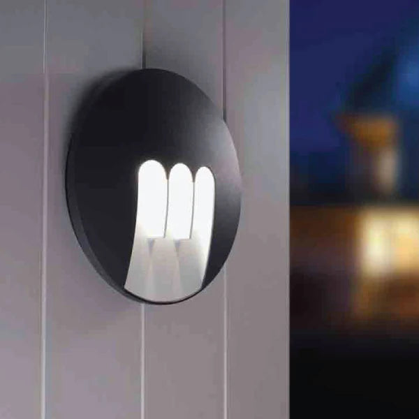 MASK Outdoor Round Wall Light