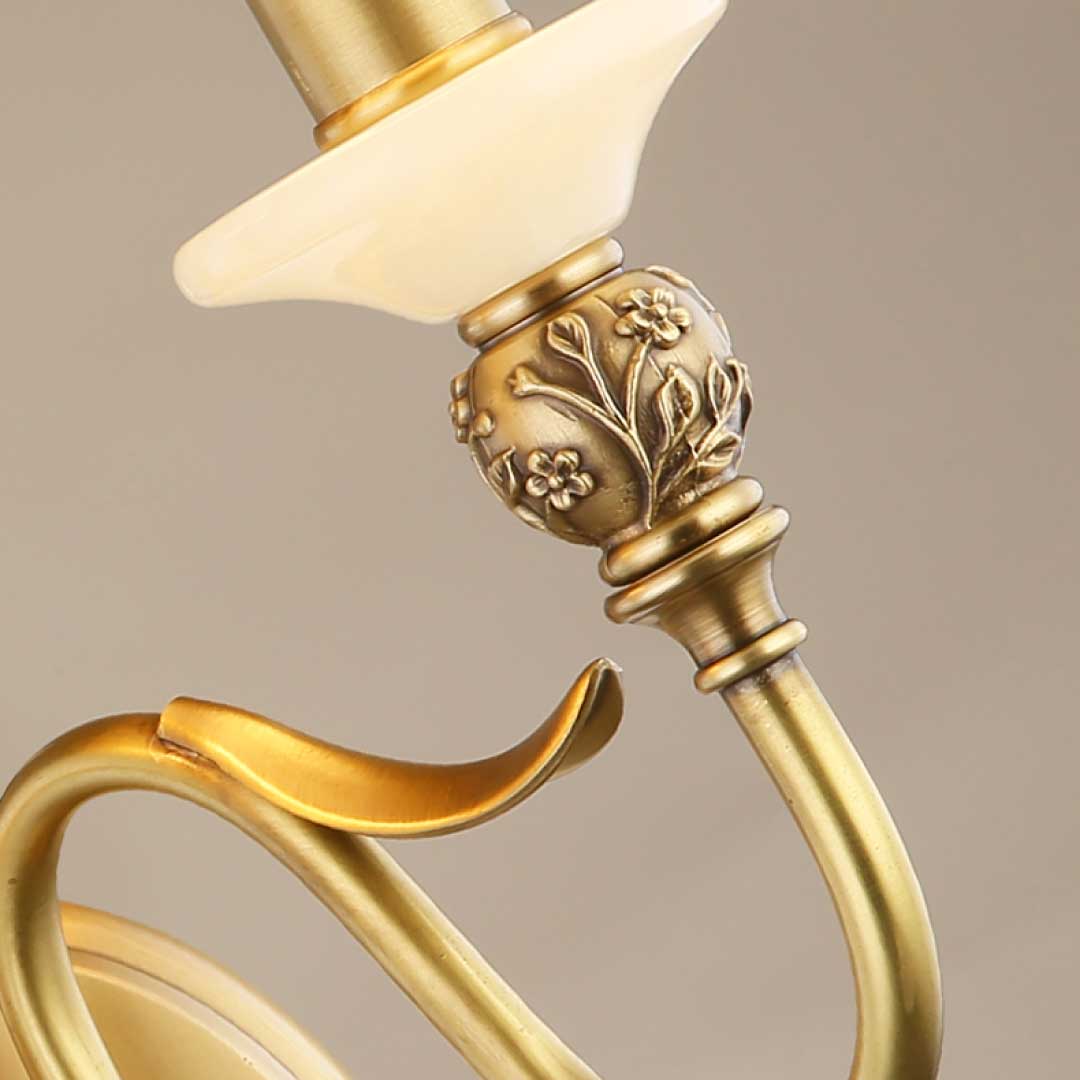 Traditional Midnight Glow Single Wall Light