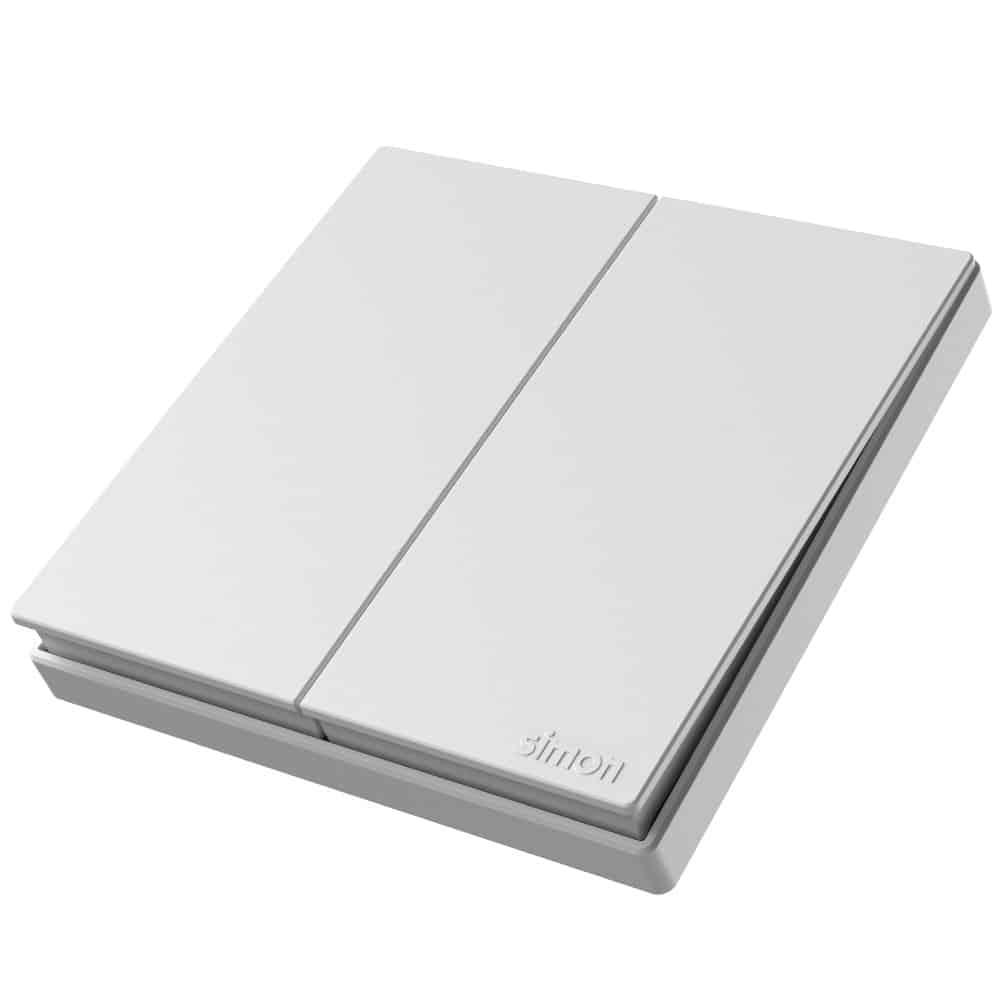 Simon 2G 1-Way SP Switch - White