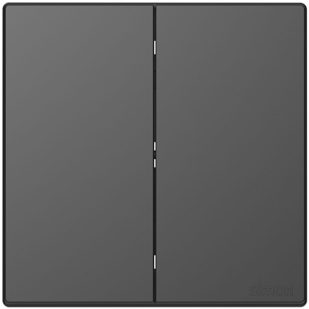Simon 2Gang 1-Way SP Switch