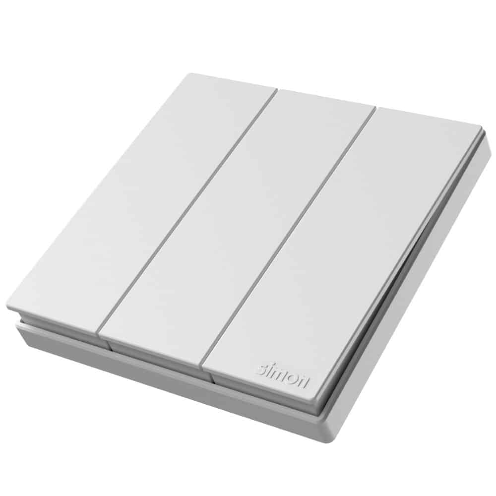 Simon 3G 1-Way SP Switch - White