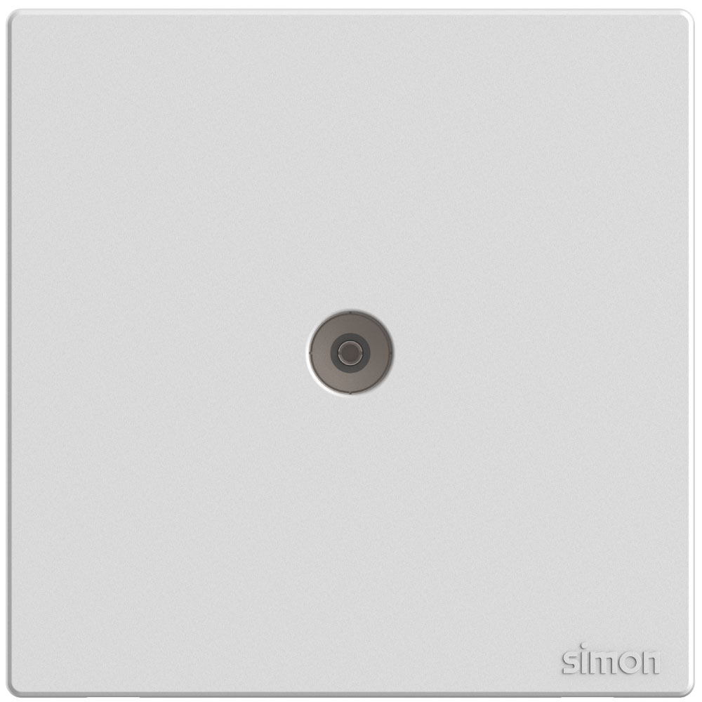 Simon 1G TV Outlet