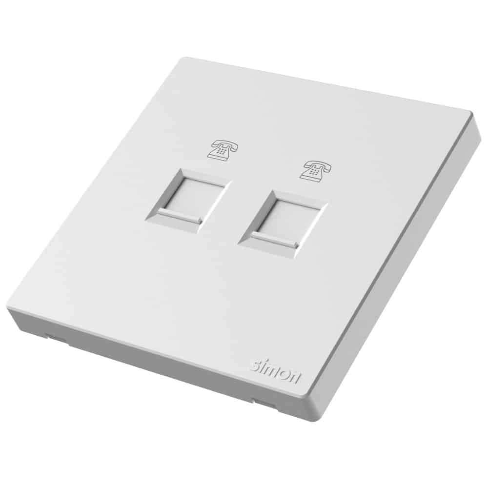 2G Telephone Outlet - White
