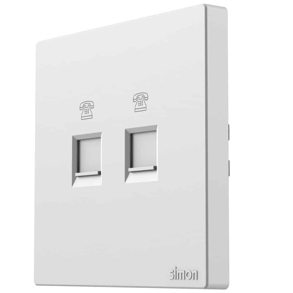 2G Telephone Outlet - White