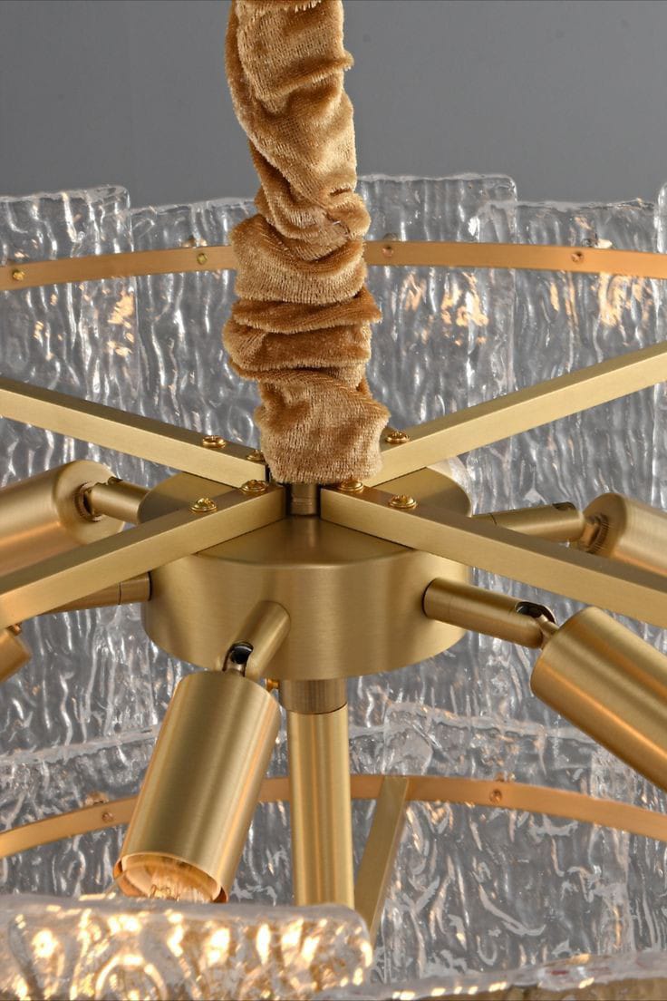 Modern Luxury French Glass Chandelier (800mm)