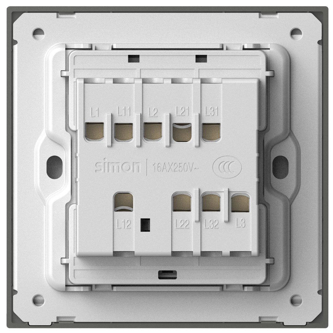 Simon 3G 2-Way Switch M7-Metal Series
