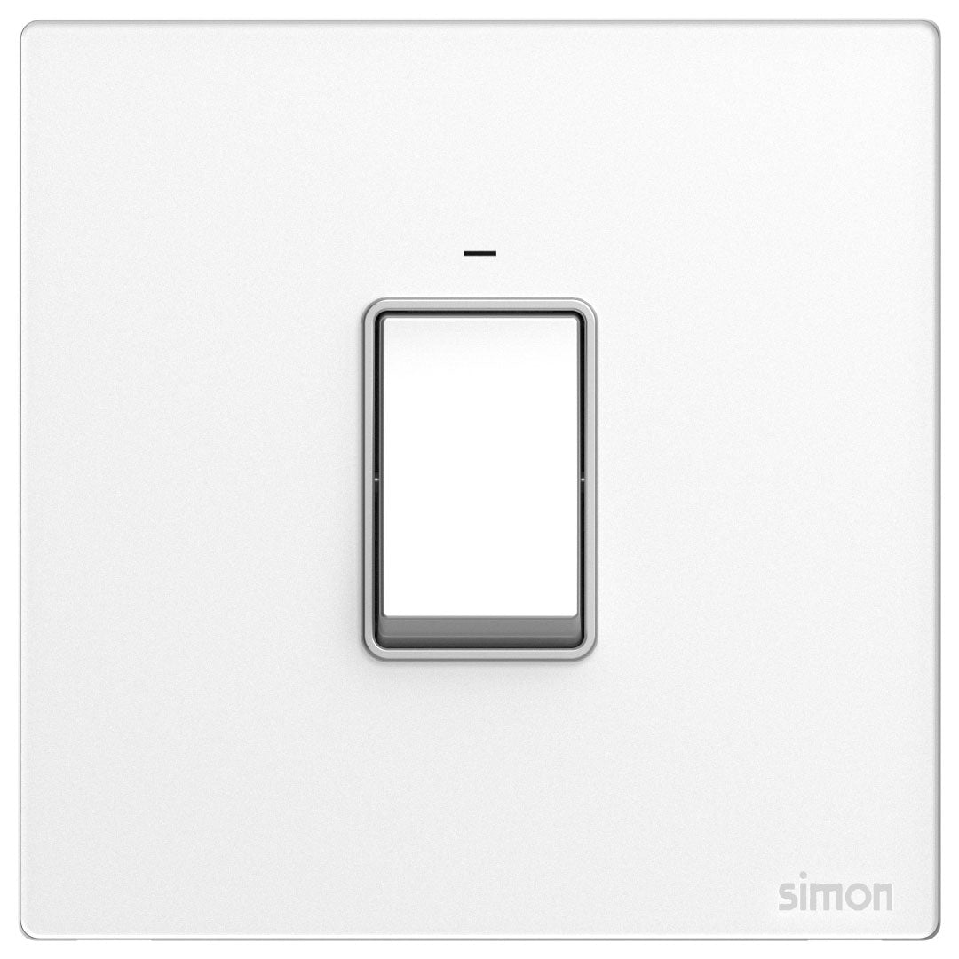 Simon 45A Double Pole Switch with LED M7-Gem Series