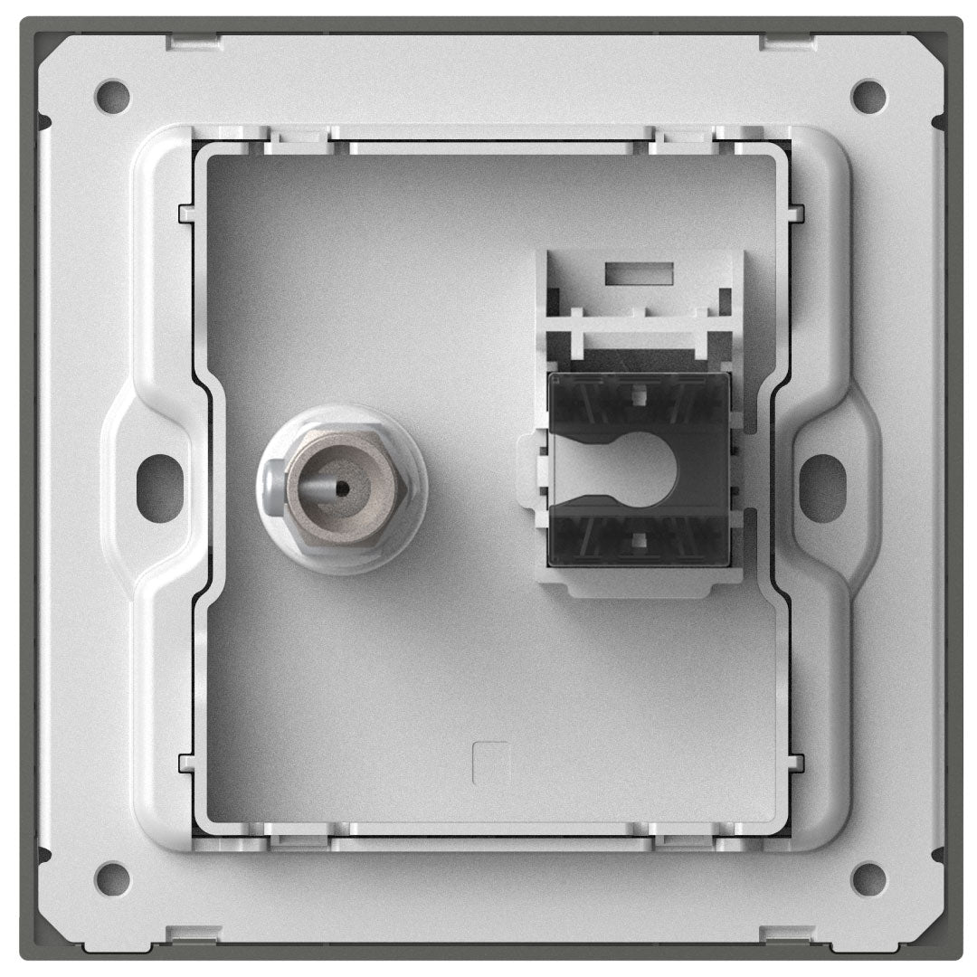 Simon TV & Data Outlet Cat6 M7-Gem Series