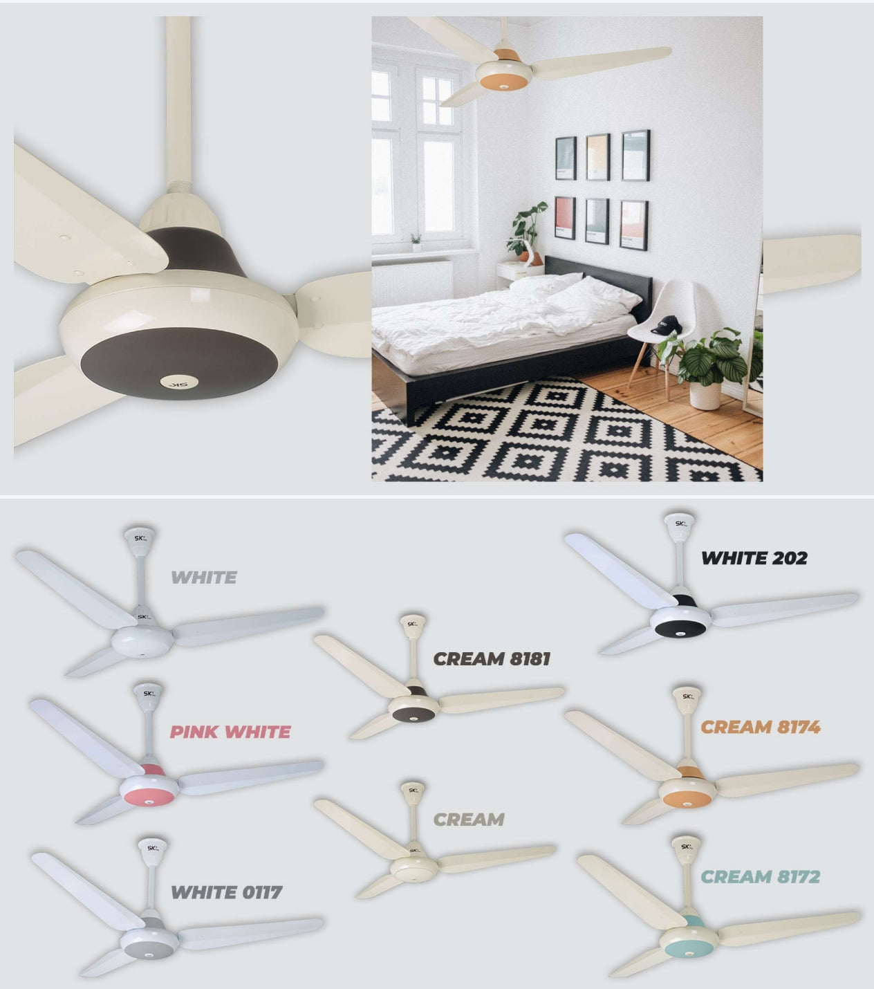 SK Ceiling Fan Remote Control (Super Deluxe Multi)