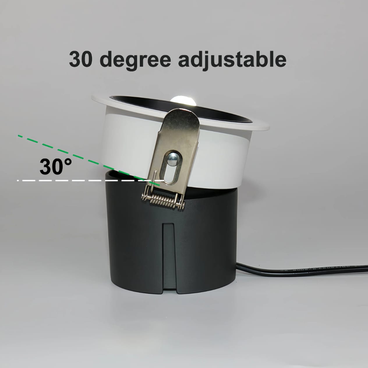 Recessed Anti Glare COB Downlight 12W