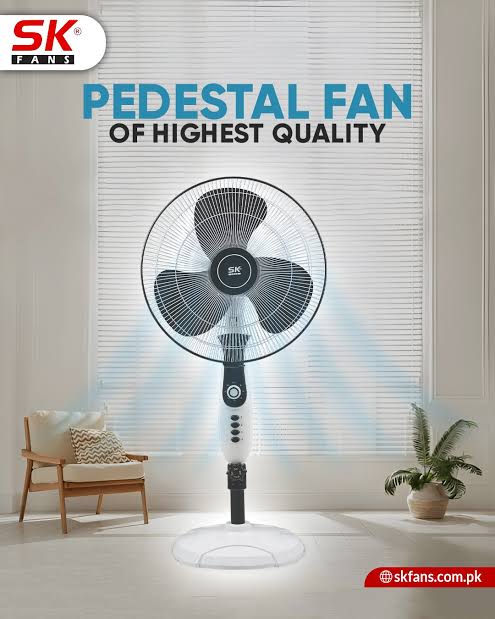 SK Pedestal Fan 18"