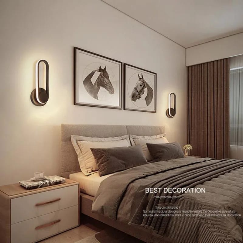 Nordic Creative LED Rotatable Wall Lamp