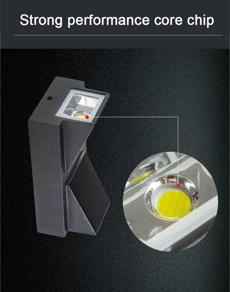 Modern Single Head Waterproof Wall Light