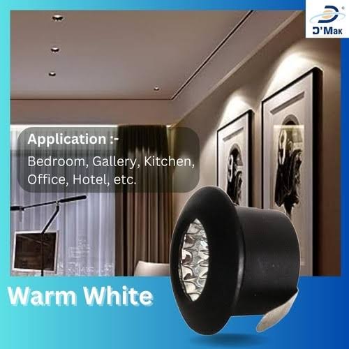 Recessed COB Down Light 1W 1"