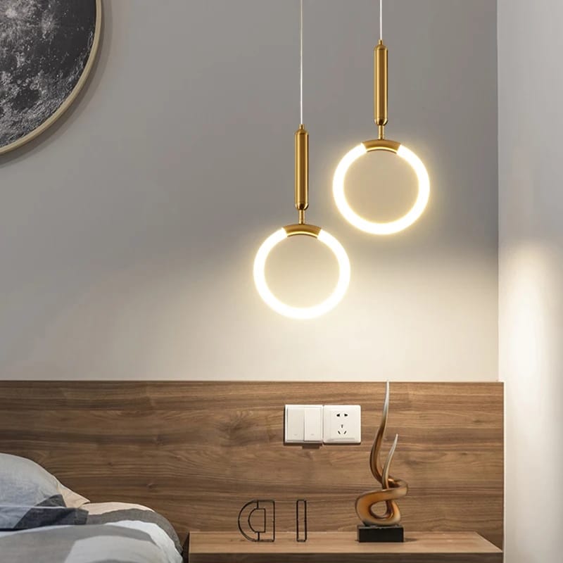 Luxury Post Modern Circle Hanging Light