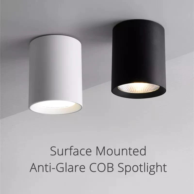 Surface Mounted Cylindrical COB Spotlight