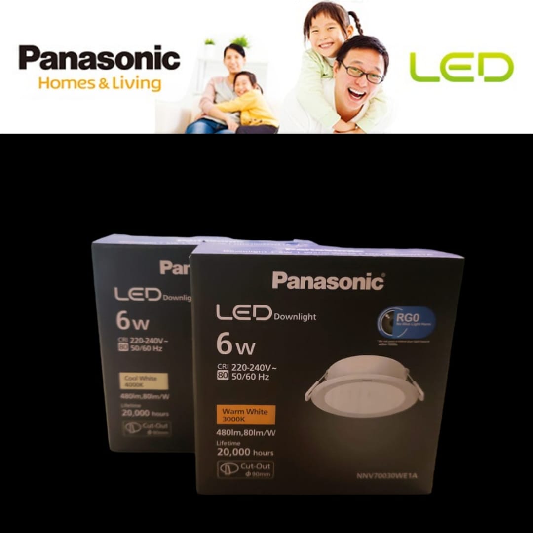 Panasonic SMD Down Light 6w