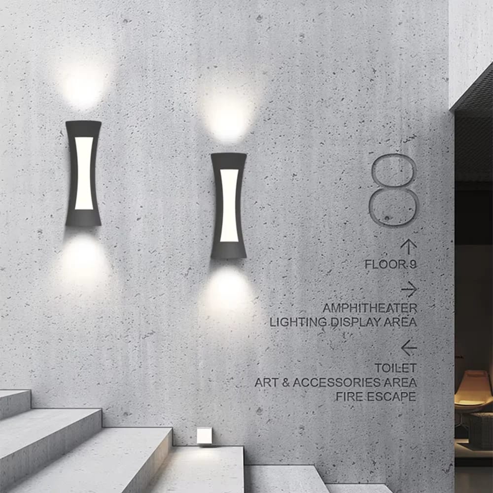 Modern Up & Down 1+1 Side Wall Light
