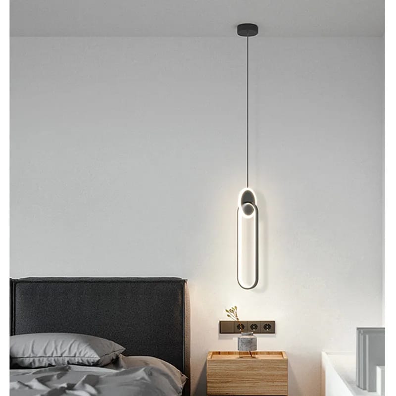 Luxury Geometric Long Line Hanging Light