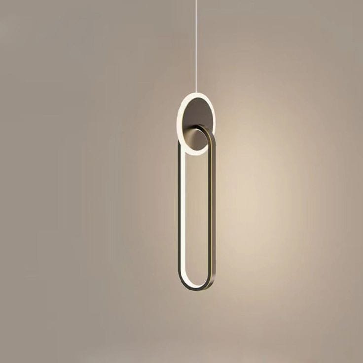 Luxury Geometric Long Line Hanging Light