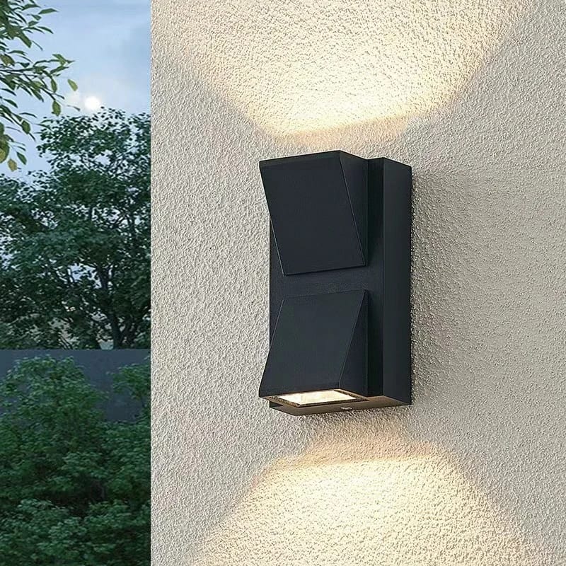 Modern Outdoor Waterproof K-Shaped Wall Light