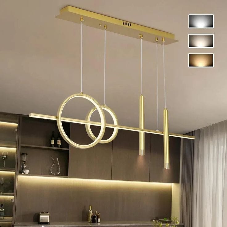 Modern Linear Minimalist Luxury Chandelier