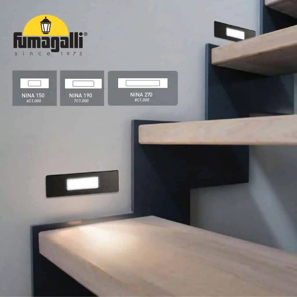 Nina-150, Recessed Wall Lamp