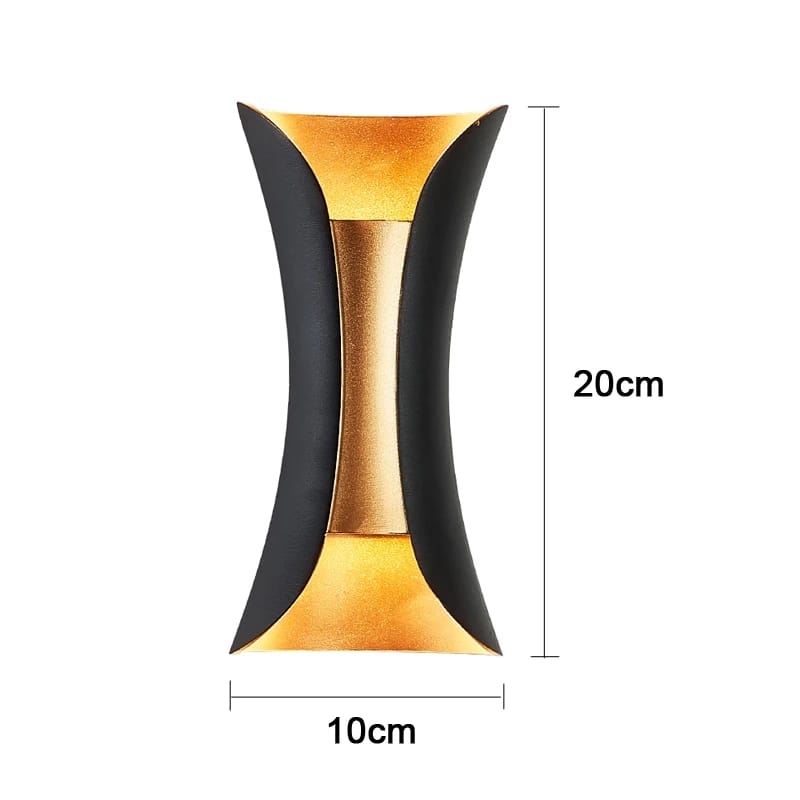 Modern Outdoor Elevation LED Wall Light