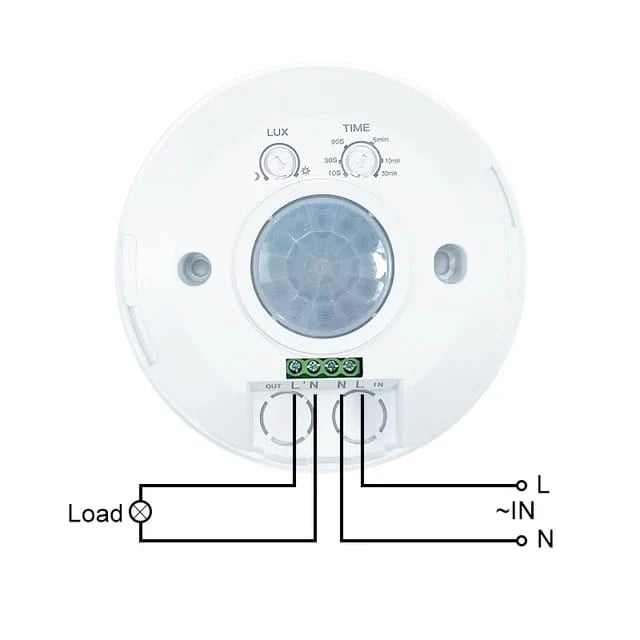 Surface PIR Motion Sensor Switch 1200W