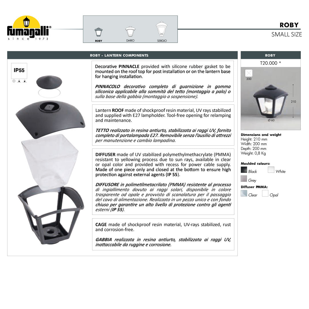 DISMA-ROBY Wall TOP Small Size (Made in Italy)