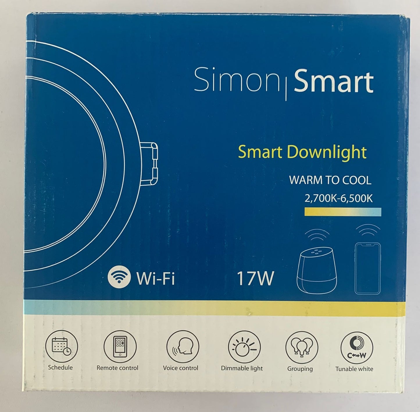 Simon Smart Downlight Wifi - 17w