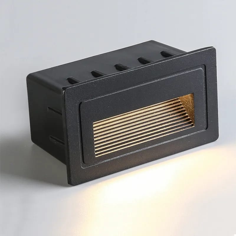 Stair Recessed Rectangular Waterproof LED Wall Light