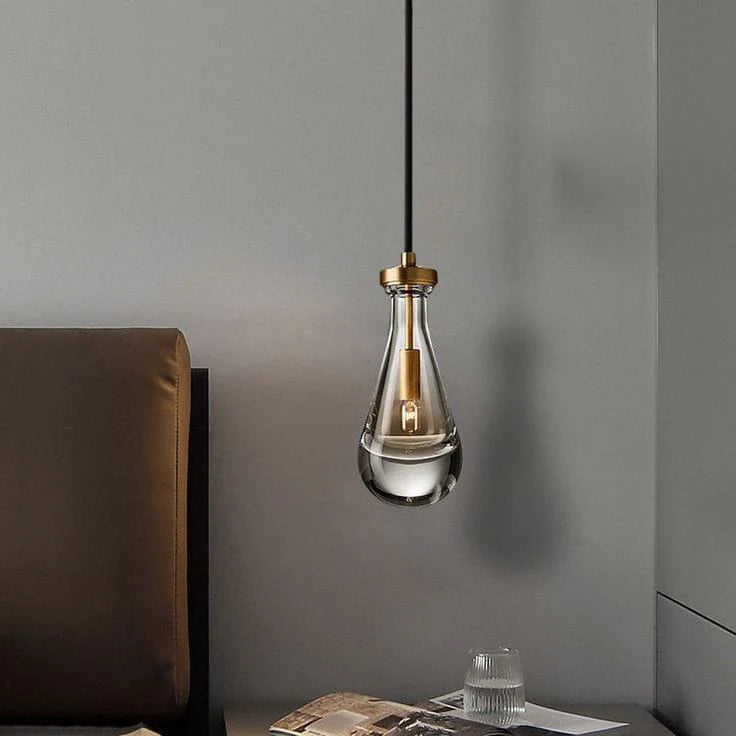 Modern Luxury Water Drop Shaped Hanging Light