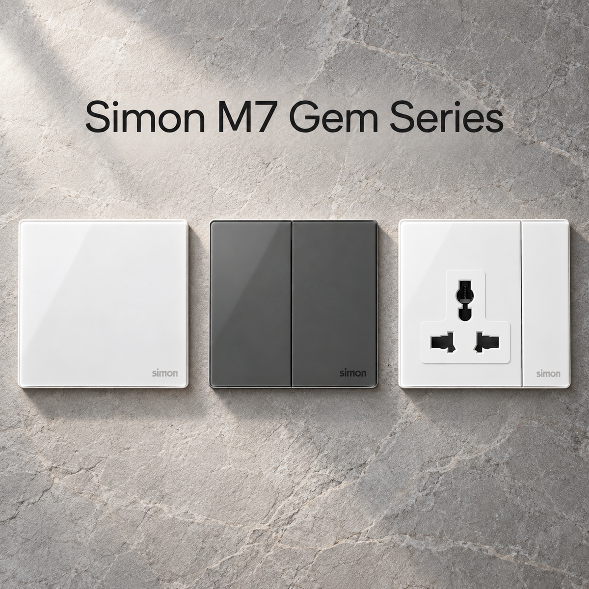 simon m7 gem series switches & sockets