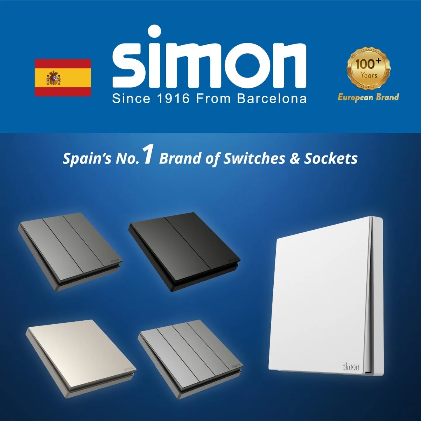 Simon Switches and Sockets