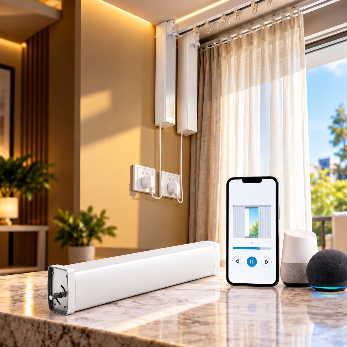 smart curtain motors