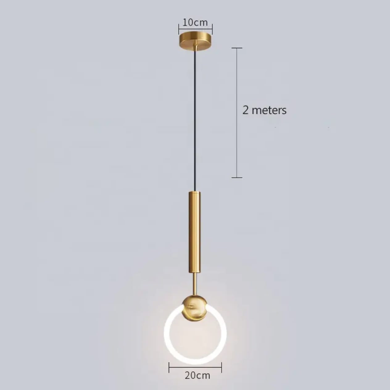 Nordic Modern Design Glass Ball Pendant  Light