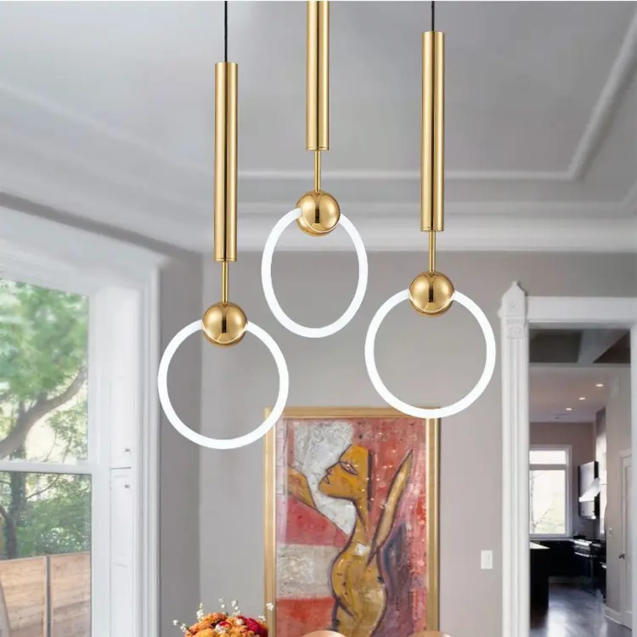 Nodic  Circle Hanging Light