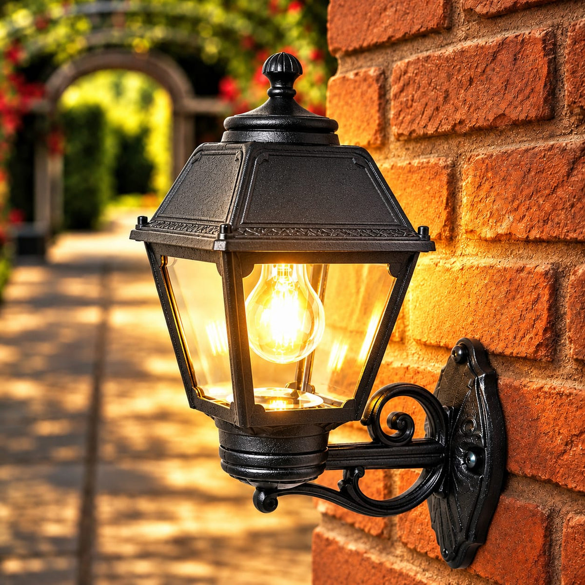 Bisso-Mary Classic Outdoor Wall Light (Made in Italy)