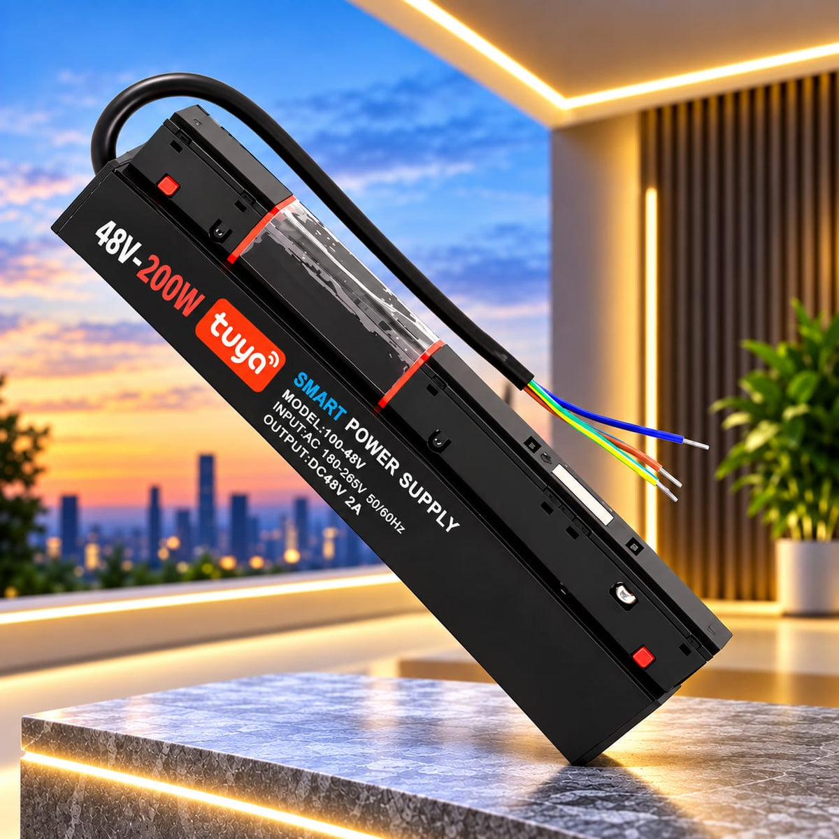 Smart Recessed Magnetic Power Supply  100W