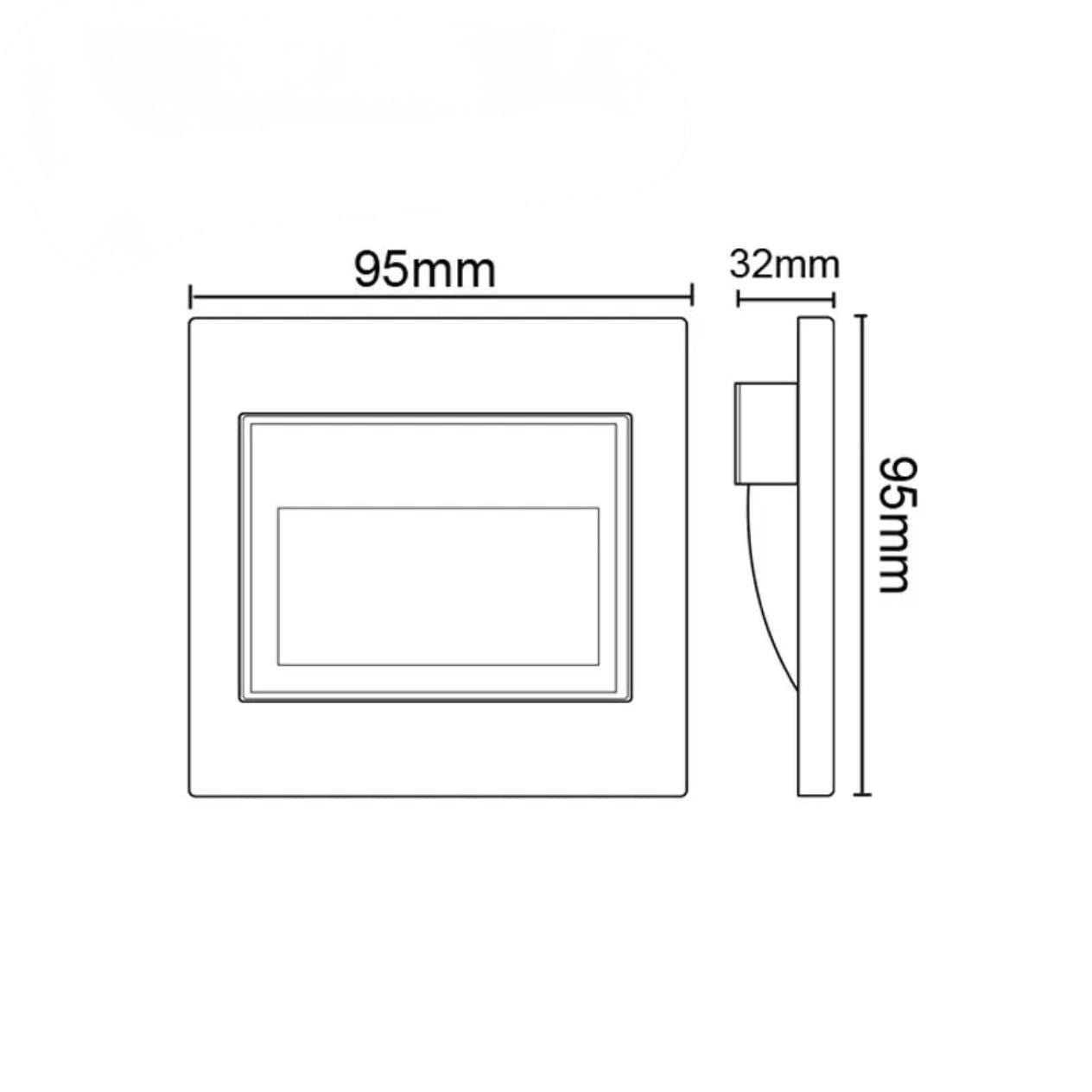 Recessed Smart Sensor Motion Stair Light