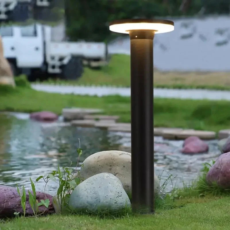 Garden Bollard Light Waterproof IP65 Round / Cylindrical