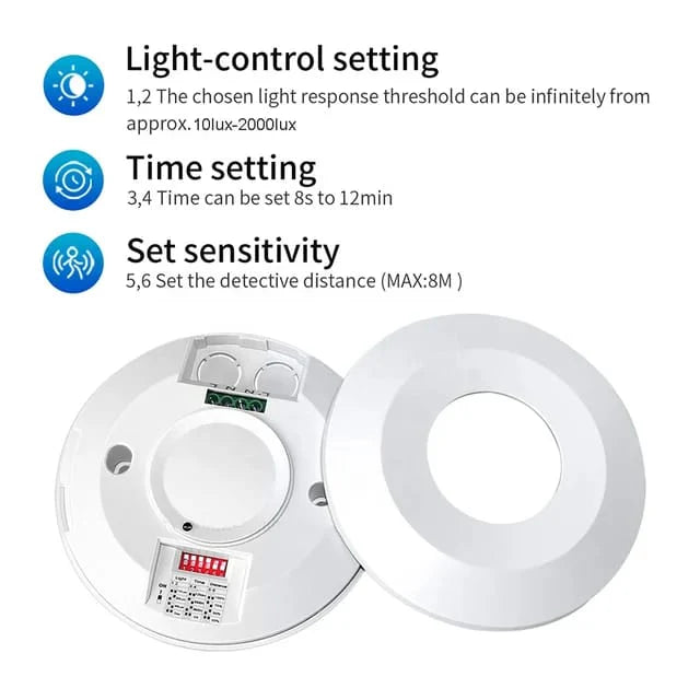 Surface Mounted Microwave Radar Sensor 1200W