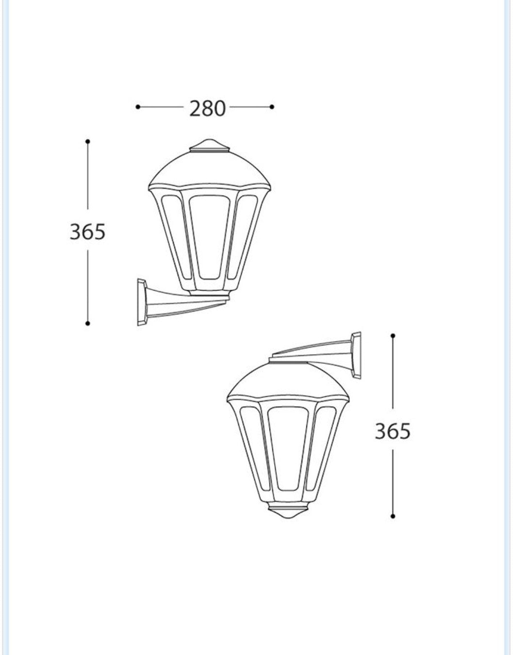 NARDO-SANDRO Classic Style Wall Light (Made in Italy)