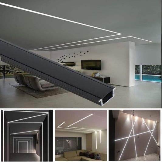 23mm Aluminum Profile light (Black)