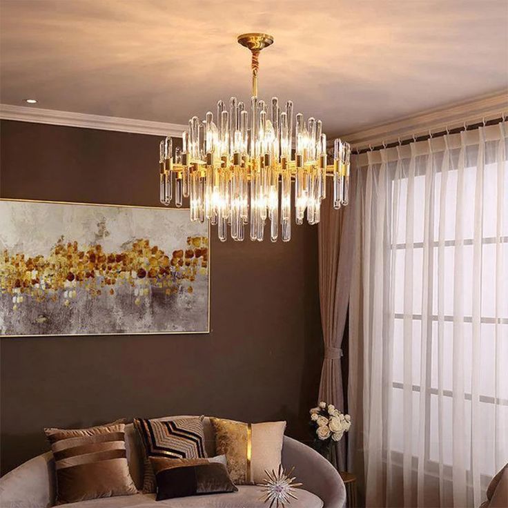 Modern Luxury Firework Glass Chandelier (620mm)