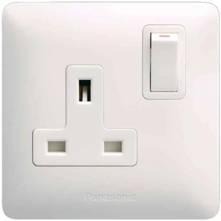 1G 13A DP Switched BS Socket - Panasonic