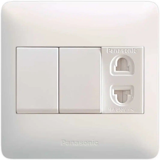 2 Switch+1 Socket - Panasonic