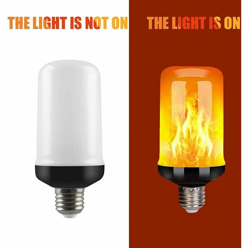 Dynamic Flame Effect Flickering LED  Blub 4W